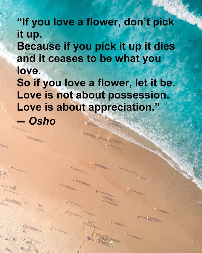 Osho's quotes on love